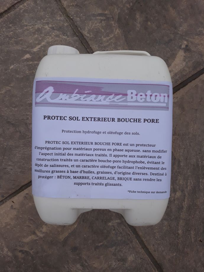 Protection sol extérieur bouche pore Protection sol extérieur bouche pore